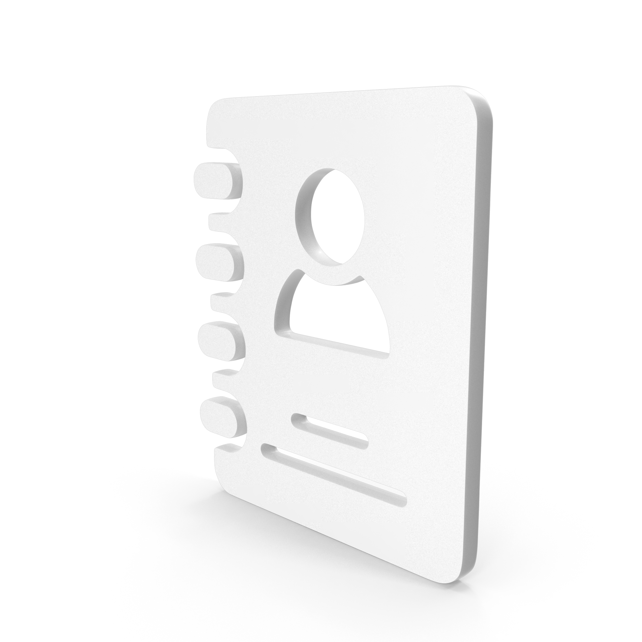White-Contact-Book-Symbol.H03.2k